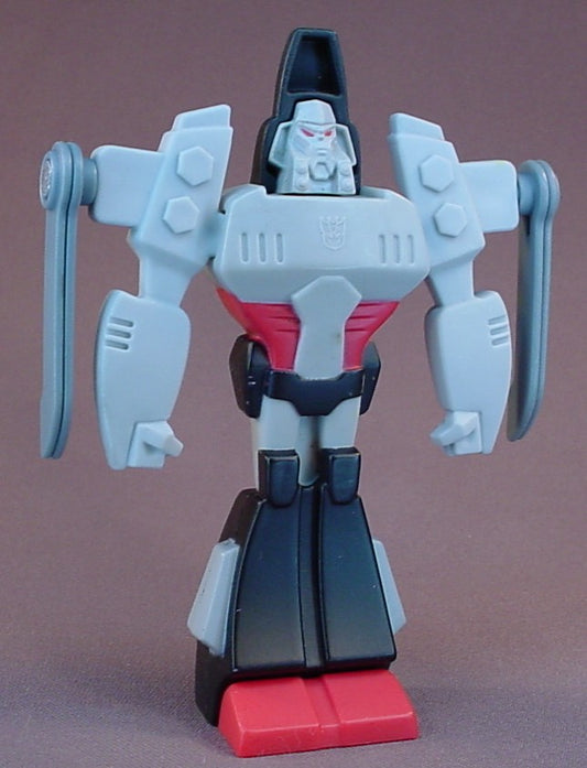 Transformers Animated Megatron Autobot Figure That Turns Into An Attack Helicopter, 4 1/2 Inches Tall, 2008 McDonalds