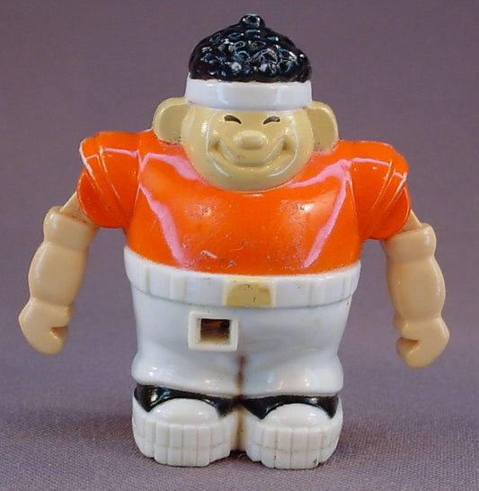 Boog-A-Loo Shoe Ripcord Breakdancer Figure Toy, Does Not Have The Ripcord, 1984 Tomy, 2 1/2 Inches Tall, Vintage, Break Dancer, Boog A Loo