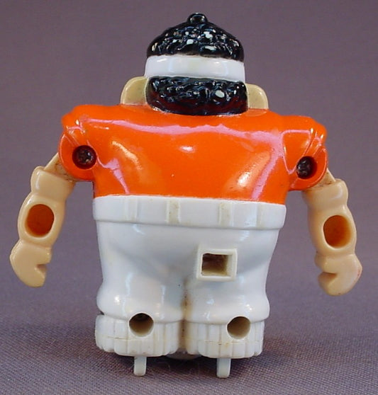Boog-A-Loo Shoe Ripcord Breakdancer Figure Toy, Does Not Have The Ripcord, 1984 Tomy, 2 1/2 Inches Tall, Vintage, Break Dancer, Boog A Loo