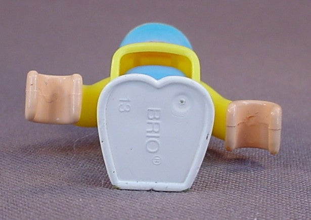Brio Wooden Railway Train Line Little People Boy Figure, The Arms Move, The Head Swivels, Bends At The Waist, 2 Inches Tall, Brio