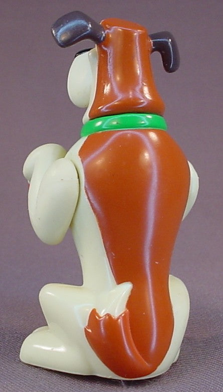 Beggin' Beethoven Dog Figure Toy From The Beethoven Animated TV Series, 1995 Dairy Queen, 3 1/8 Inches Tall, As He Rolls His Arms Move Up And Down To Raise His Bowl, Hard Plastic, U.C.S.