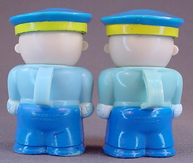 Buddy L My First Buddys Pair Of Policeman Figure Toys, Vintage, 1988 Buddy L, 2 1/4 Inches Tall, Figures