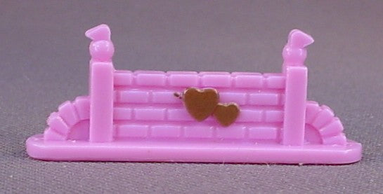Mimi And The Goo Goos Jumpin' Fun Pink Brick Fence Accessory, 1994 1995 Blue Bird Toys, Bluebird, Vintage, Polly Pocket Style Toy