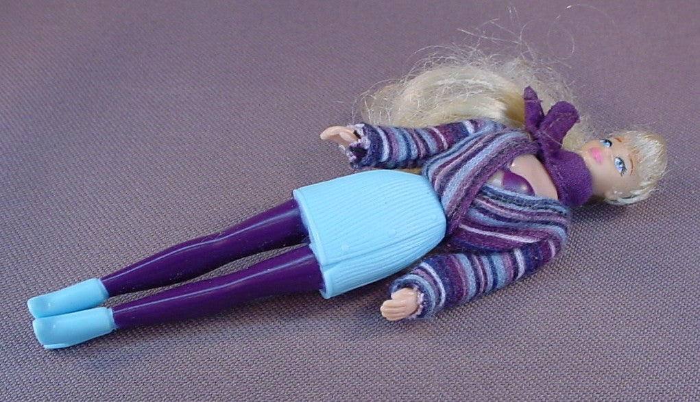 McDonalds Mini Chic Barbie Doll Figure, #18, 1999