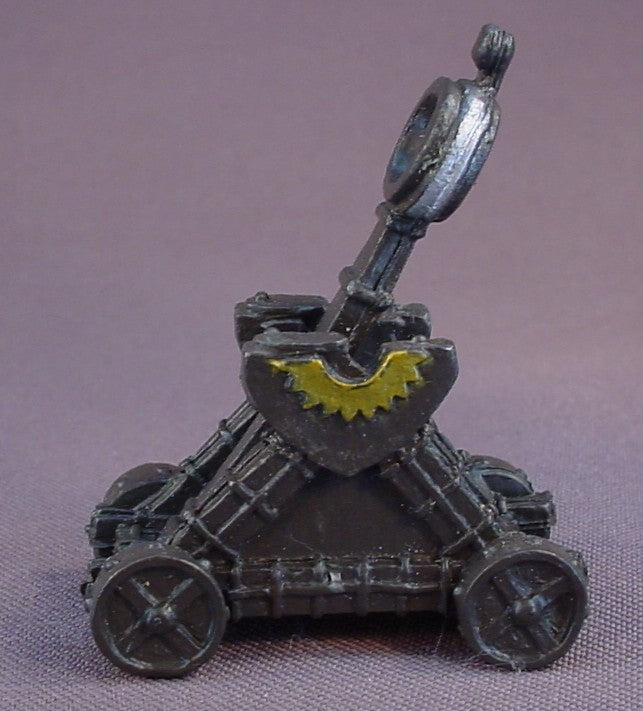Safari Ltd PVC Catapult, 2005, Knights And Dragon Set, 2 1/4 Inches Tall