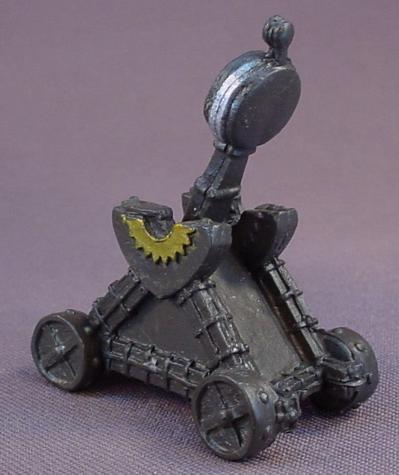 Safari Ltd PVC Catapult, 2005, Knights And Dragon Set, 2 1/4 Inches Tall