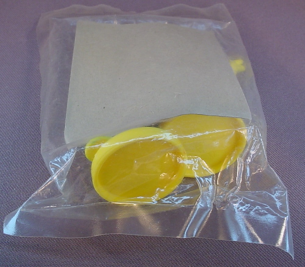 The Simpsons Grampa And Bart Figures In The Sealed Bag, 2003 Kellogg's Cereal Premiums, Simpson Family, Grampa Is 3 1/8 Inches Tall, PVC Figures On A Base, Kelloggs, Kellogg