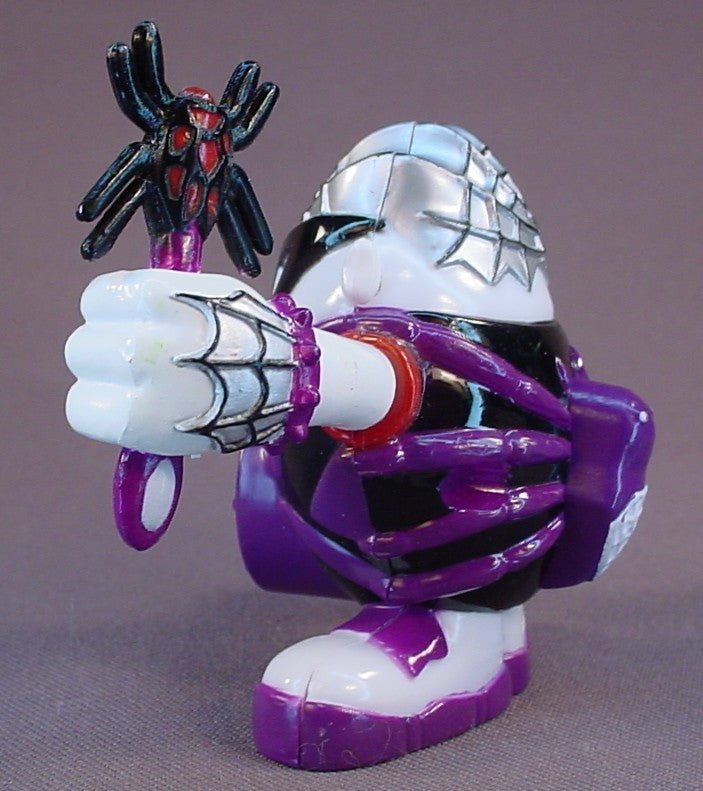 Mighty Marble Heroes Marble Shooters Black Spider Figure Toy, 2005 Imperial, 2 3/4 Inches Tall