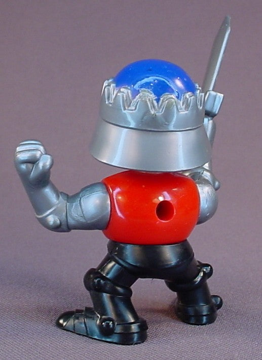 Lil' Playmates Medieval Knight Figure Toy, 2 1/2 Inches Tall, The Arms Move, The Head & Waist Swivel, 1995 Lil Playmates
