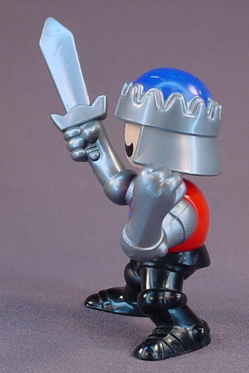 Lil' Playmates Medieval Knight Figure Toy, 2 1/2 Inches Tall, The Arms Move, The Head & Waist Swivel, 1995 Lil Playmates