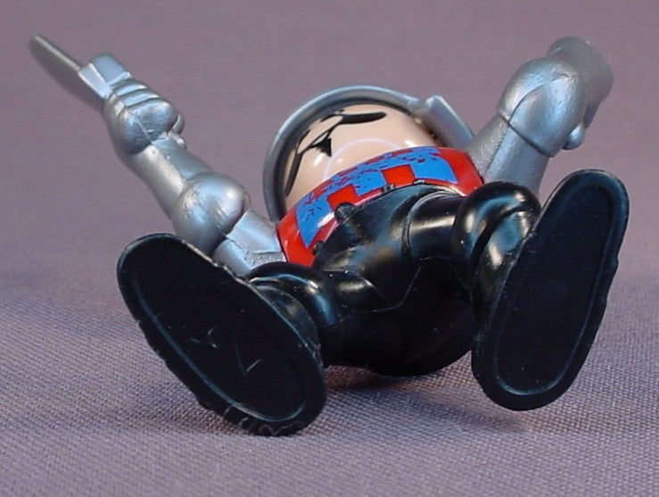Lil' Playmates Medieval Knight Figure Toy, 2 1/2 Inches Tall, The Arms Move, The Head & Waist Swivel, 1995 Lil Playmates