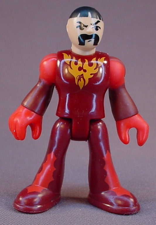 Fisher Price Imaginext Dragon Knight Figure, 2008 Dragon World Fortress, 3 Inches Tall, The Head Arms & Legs Move, Action Figure Toy