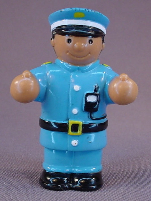 WOW Toys Play Friends Police Patrol Pals Police Officer Figure, 2 1/4 Inches Tall, Police Chase Set Toy