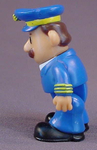 Keenway Big Steps Airline Pilot Figure, 2 1/2 Inches Tall, The Arms & Legs Move, The Head Swivels, Keenway Big Steps Holiday Flight, Keenway Jumbo Jet, Action Figure