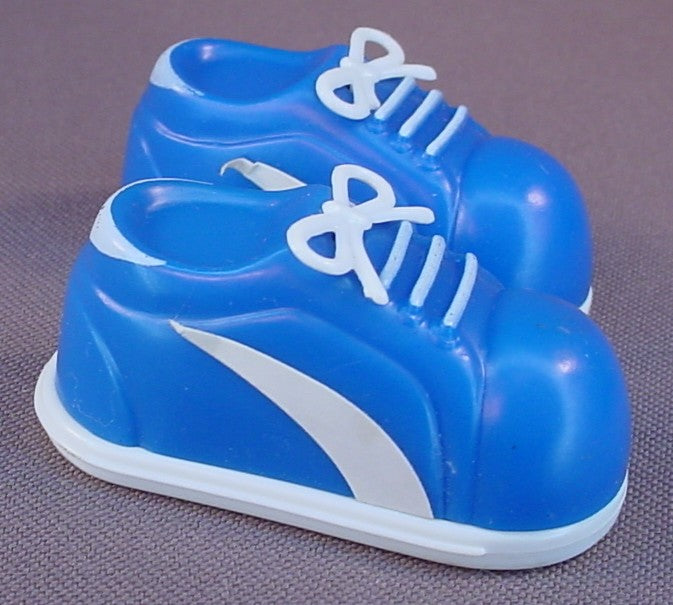 Wind-Up Walking Sneakers, Pair Of Wind Up Walking Shoes, The Shoes Are 2 Inches Long, Novelty Toy, Have Been Tested, Some People Have Said They Are Made By Tomy But I Can't Verify That