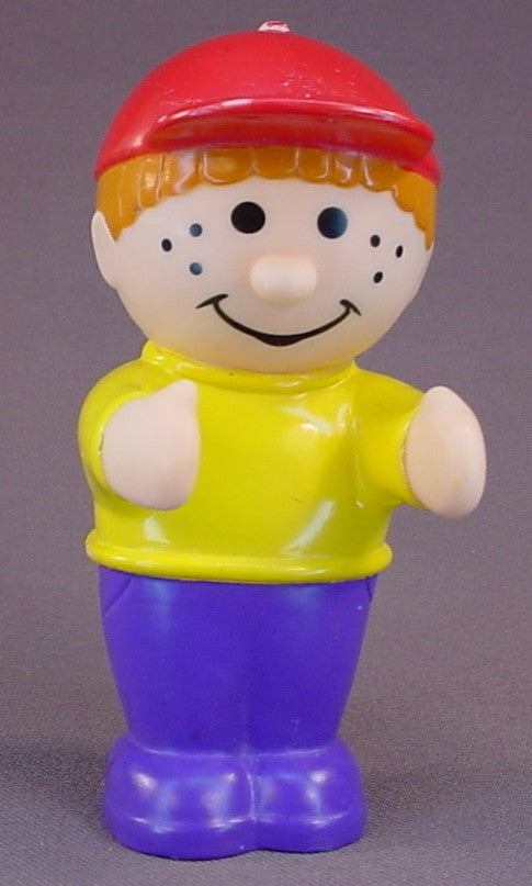 Fun Key Buggy Replacement Driver Figure Toy, 1997 Hasbro Playskool, Set #497, 4 1/4 Inches Tall, Vintage Toy