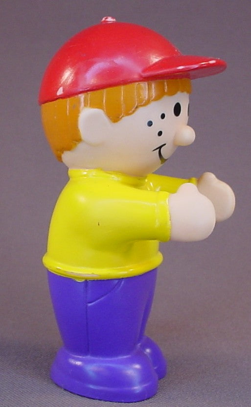 Fun Key Buggy Replacement Driver Figure Toy, 1997 Hasbro Playskool, Set #497, 4 1/4 Inches Tall, Vintage Toy
