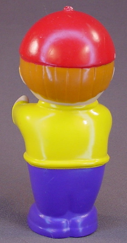 Fun Key Buggy Replacement Driver Figure Toy, 1997 Hasbro Playskool, Set #497, 4 1/4 Inches Tall, Vintage Toy
