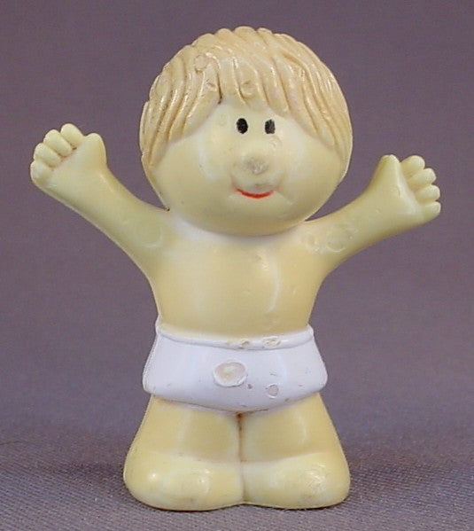 Lakeside 1982 Tubtown Baby Figure Toy, 2 Inches Tall, Hard Plastic, Vintage Toy, Tub Town