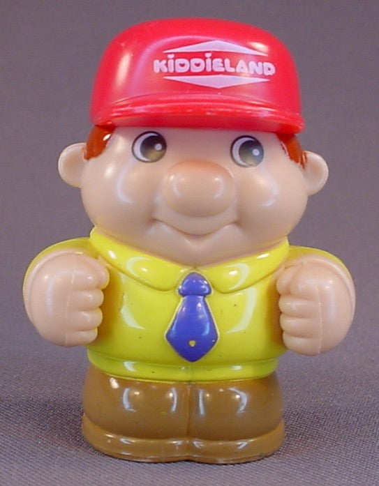 Kiddieland Funtime Man Or Dad Figure Toy, Kidoozie Brand, Hard Plastic, 2 5/8 Inches Tall