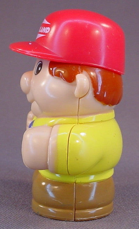 Kiddieland Funtime Man Or Dad Figure Toy, Kidoozie Brand, Hard Plastic, 2 5/8 Inches Tall