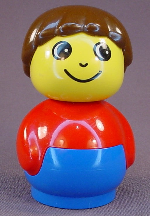 Lego Duplo Primo Boy Figure Toy, 3 Inches Tall, #Baby001, 1995-1999, Found In Sets 2086 2092 2003 2076 2526 2591, Vintage