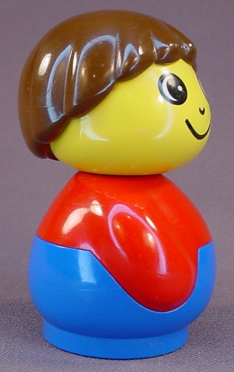 Lego Duplo Primo Boy Figure Toy, 3 Inches Tall, #Baby001, 1995-1999, Found In Sets 2086 2092 2003 2076 2526 2591, Vintage