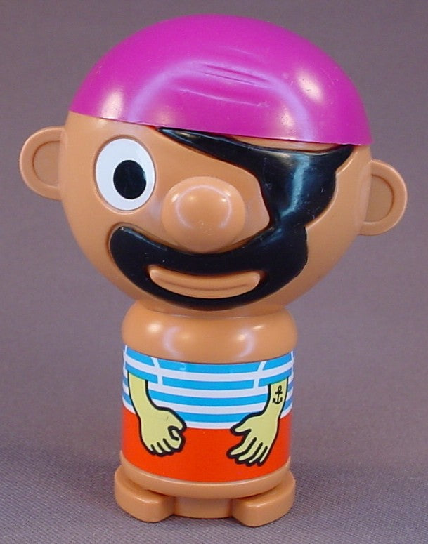 Tomy Pop Up Pirate Game Replacement Pirate Figure, 1979 Tomy, Vintage Game Toy, Pop-Up