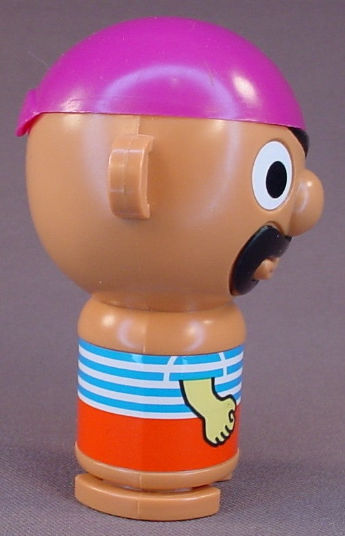 Tomy Pop Up Pirate Game Replacement Pirate Figure, 1979 Tomy, Vintage Game Toy, Pop-Up