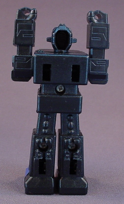 Turbo Robo #3 Super Kousoku Sentai Turboranger Action Figure, 1992, Possibly Bandai But Is Unmarked, 3 1/4 Inches Tall, The Arms Move, Vintage Plastic Toy