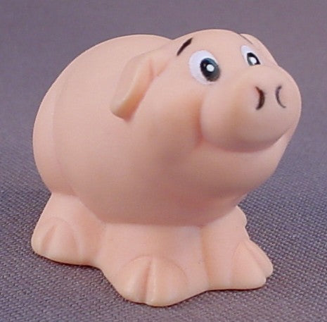 ERTL Chunky Pink Pig Farm Animal, 2 Inches Long, Similar To Fisher Price
