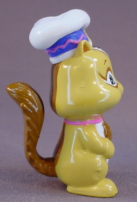 Strawberry Shortcake Chocolate Chipmunk Ginger Snap's Pet PVC Figure, 2 Inches Tall, TCFC, 2002 Bandai