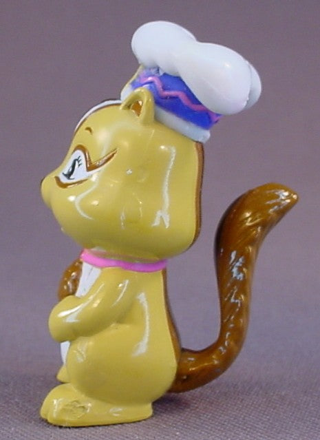 Strawberry Shortcake Chocolate Chipmunk Ginger Snap's Pet PVC Figure, 2 Inches Tall, TCFC, 2002 Bandai