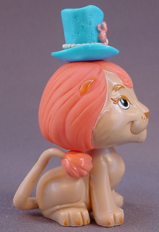 Yummi-Land Macy Maple Cream Lion Pet Figure, Natty Nutty Sundae, Sundae Pop, Soda Pop Girls, 3 Inches Tall, Bobble Head, 2007 MGA