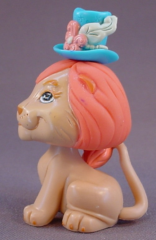 Yummi-Land Macy Maple Cream Lion Pet Figure, Natty Nutty Sundae, Sundae Pop, Soda Pop Girls, 3 Inches Tall, Bobble Head, 2007 MGA