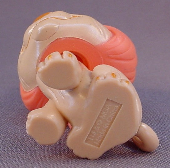 Yummi-Land Macy Maple Cream Lion Pet Figure, Natty Nutty Sundae, Sundae Pop, Soda Pop Girls, 3 Inches Tall, Bobble Head, 2007 MGA