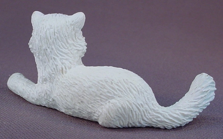 Kitty In My Pocket #47 White Persian Cat Family, Mother And 2 Kittens, Vintage, Puppy In My Pocket, 1994 M.E.G.