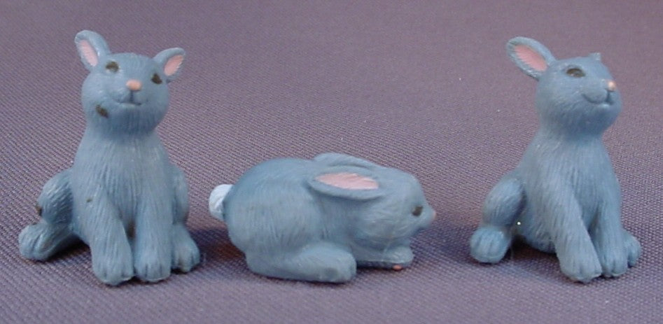 Puppy In My Pocket #6 Rachel Rabbit Family, Mother And 3 Baby Bunny Rabbits, Pet In My Pocket, Baby In My Pocket, Vintage, 1996 M.E.G.