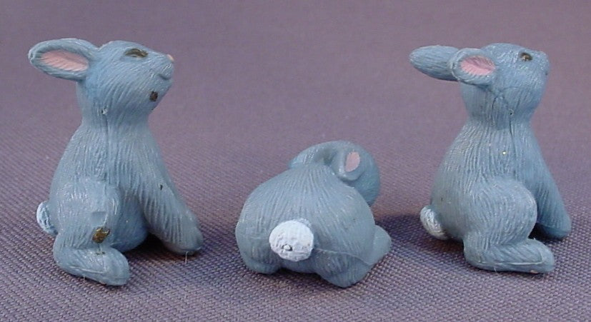 Puppy In My Pocket #6 Rachel Rabbit Family, Mother And 3 Baby Bunny Rabbits, Pet In My Pocket, Baby In My Pocket, Vintage, 1996 M.E.G.