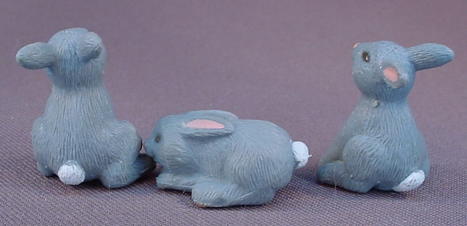 Puppy In My Pocket #6 Rachel Rabbit Family, Mother And 3 Baby Bunny Rabbits, Pet In My Pocket, Baby In My Pocket, Vintage, 1996 M.E.G.