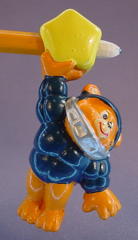 Pencil Toppers, Straw Or Pencil Riders, Erasers, Lot Of 13 Different Figures
