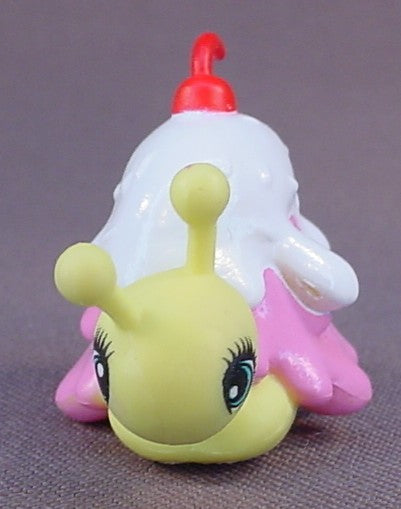 Polly Pocket Cutant Snailana Split PVC Figure, Cutants, Kawaii Snail, Mattel