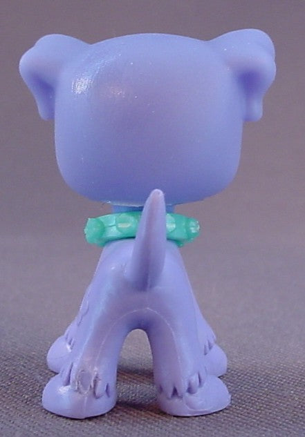 Polly Pocket Sparklin' Pets Lavender Purple Puppy Dog, Dressin' To Show #N 0743, 2008 Mattel