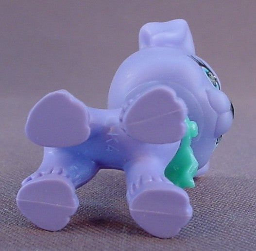 Polly Pocket Sparklin' Pets Lavender Purple Puppy Dog, Dressin' To Show #N 0743, 2008 Mattel