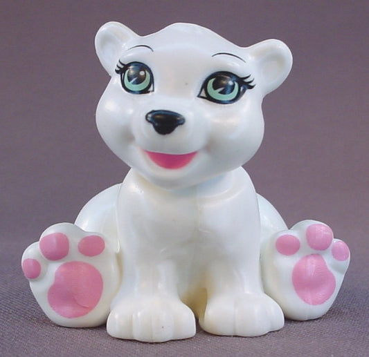 Barbie Shiver The Pet Polar Bear Bobble Head Figure, Barbie & The Magic Of Pegasus Collection, 2 1/4 Inches Tall, Hard Plastic, Bobblehead, 2005 Mattel