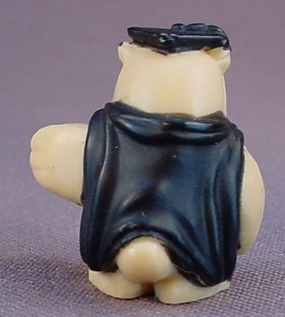 Teeny Weeny Families Owl Figure From An Owl School In A Boot Playset, High School Teacher Or College Graduate, University, 1 Inch Tall, Vintage, 1995 Vivid Imaginations, Similar To Polly Pocket
