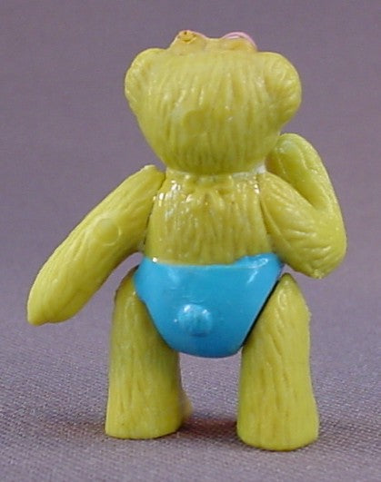 Teddy's Home Dollhouse Line Bear Figure, 1 1/2 Inches Tall, The Legs Move, Vintage, 1995 Kidstar