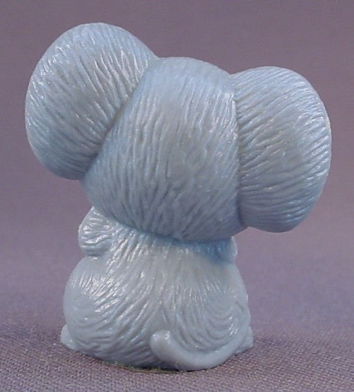 Russ Berrie Gray Mouse Figure Holding A "With Love" Letter, 1 1/2 Inches Tall, Figurine