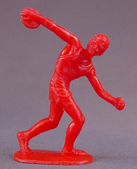 Pepsi-Cola Vintage 1964 Tokyo Olympic Games Premium Toy, Discus Thrower Figure, 2 1/4 Inches Tall, Pepsi Cola