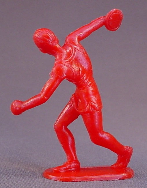 Pepsi-Cola Vintage 1964 Tokyo Olympic Games Premium Toy, Discus Thrower Figure, 2 1/4 Inches Tall, Pepsi Cola